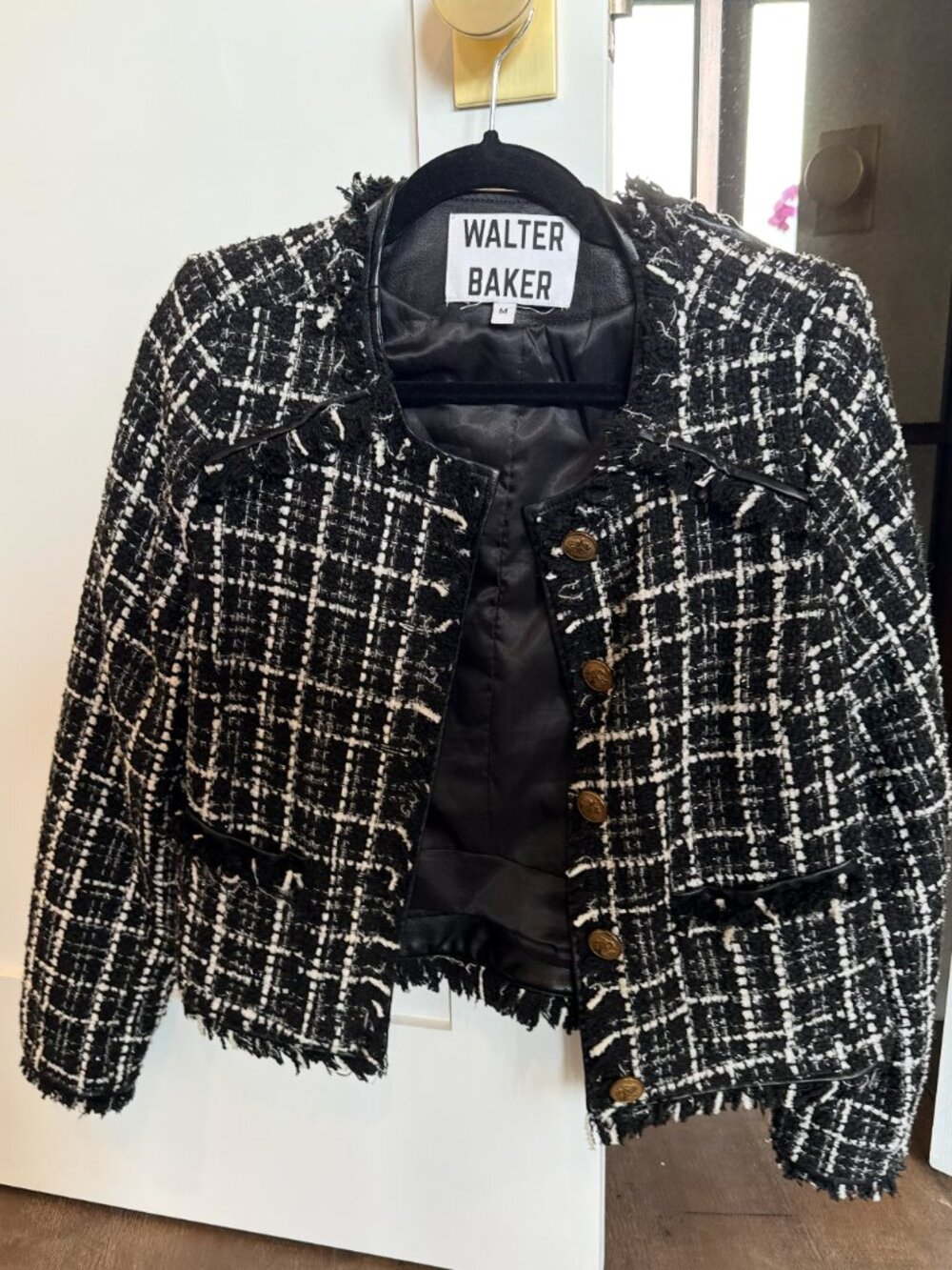 Walter Baker Suit Jacket with Gold Button